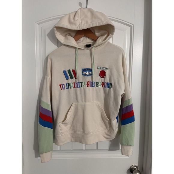 Pixar Tops - Pixar Our Universe‎ Hoodie Womens Multicolor XS Toy Story Buzz Lightyear